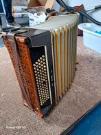 Oude Toetsaccordeon - Opknapper of Onderdelen, Muziek en Instrumenten, Accordeons, Overige merken, Gebruikt, Overige formaten