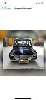 Rover Mini 1.3 I E2 1996 Blauw, Auto's, Rover, 53 pk, 410 kg, 620 kg, Handgeschakeld