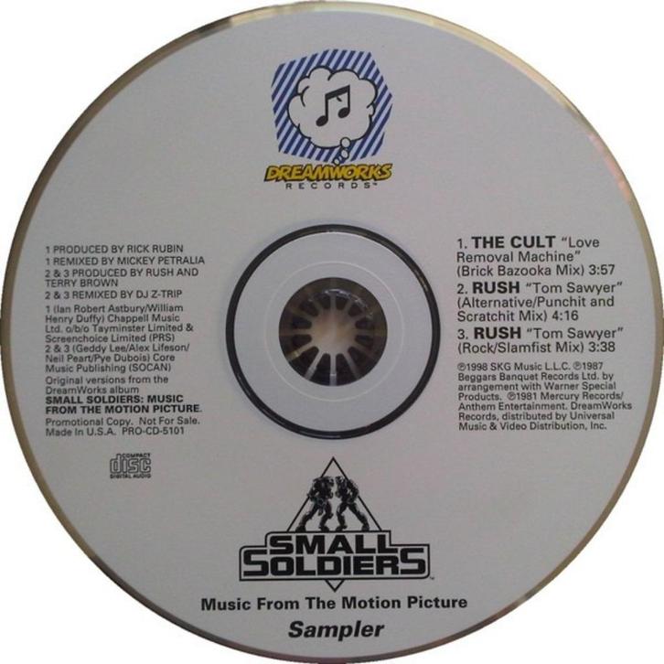 cd-maxi van Small Soldiers - Music From The Motion Picture S, Cd's en Dvd's, Cd Singles, Zo goed als nieuw, Pop, Verzenden
