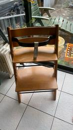 Stokke kinderstoel met verkleiner kussentjes, Ophalen of Verzenden, Gebruikt, Meegroeistoel, Stoelverkleiner