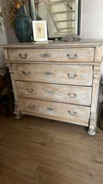 Antiek, massief americaans eiken houten Laden kast/ commode, Huis en Inrichting, Kasten | Ladekasten, Ophalen, Gebruikt, Antiiek