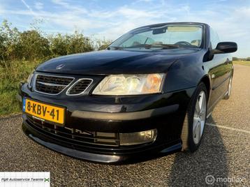 Saab 9-3 Cabrio 2.0 Turbo Aero 2006 230pk Hirsch jetblack beschikbaar voor biedingen