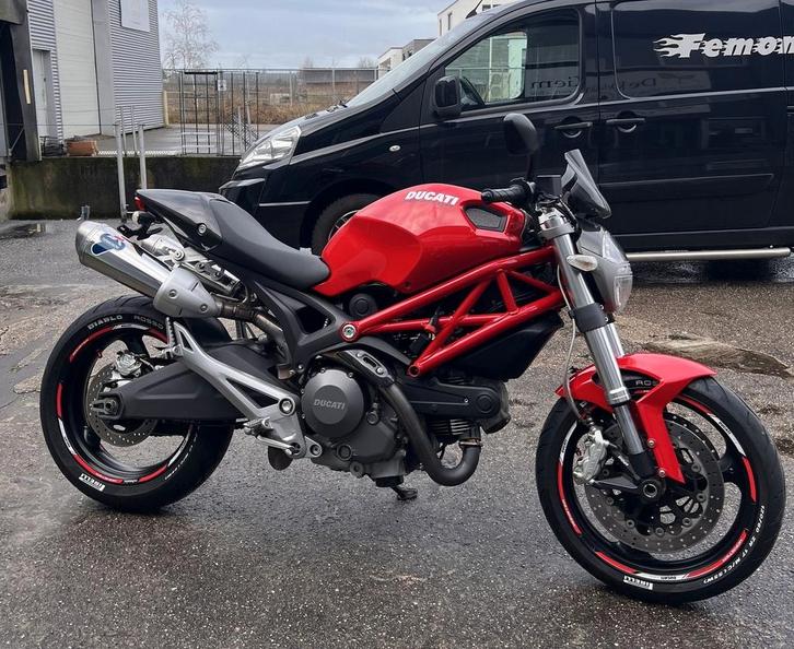 DUCATI MONSTER 696 (bj 2008), Motoren, Motoren | Ducati, Bedrijf, Naked bike, 2 cilinders, Motorrijbewijs A