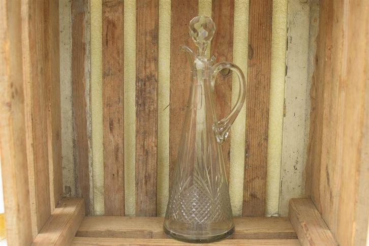 Glazen karaf 44164, Huis en Inrichting, Woonaccessoires | Vazen, Gebruikt, Overige kleuren, Minder dan 50 cm, Aardewerk of Porselein