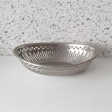 Alessi Italie vintage ovale rvs broodschaal Mercurio beschikbaar voor biedingen