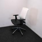 Vitra Meda Chair, Bureaustoel, Witte Netweave rug, Leder, Ophalen of Verzenden, Gebruikt, Wit, Bureaustoel