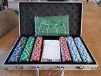 Nieuw pokerspel in metalen koffer - compleet, Hobby en Vrije tijd, Ophalen of Verzenden, Nieuw