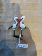 Antiek melkglas kerstfiguurtjes, Diversen, Kerst, Ophalen of Verzenden, Gebruikt