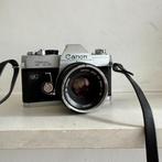 Canon FTb, Audio, Tv en Foto, Fotocamera's Analoog, Ophalen of Verzenden, Gebruikt, Spiegelreflex, Canon