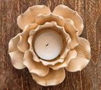 Theelichtje waxinelichtje kaars roos vintage, Huis en Inrichting, Woonaccessoires | Kandelaars en Kaarsen, Ophalen, Zo goed als nieuw