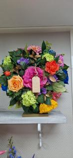 SALE Bloemstuk zijdebloemen kunstbloemen op stander, ., Nieuw, Ophalen of Verzenden, .