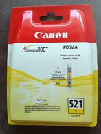 Canon CLI-521Y geel (Origineel), 9 ml.; nieuw in verpakking, Nieuw, Cartridge, CANON, Ophalen