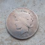 Zilveren peace dollar 1923, Postzegels en Munten, Munten | Amerika, Zilver, Ophalen of Verzenden, Losse munt, Noord-Amerika