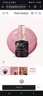 Pink Gellac Base Coat, Sieraden, Tassen en Uiterlijk, Uiterlijk | Cosmetica en Make-up, Nieuw, Handen en Nagels, Roze, Ophalen