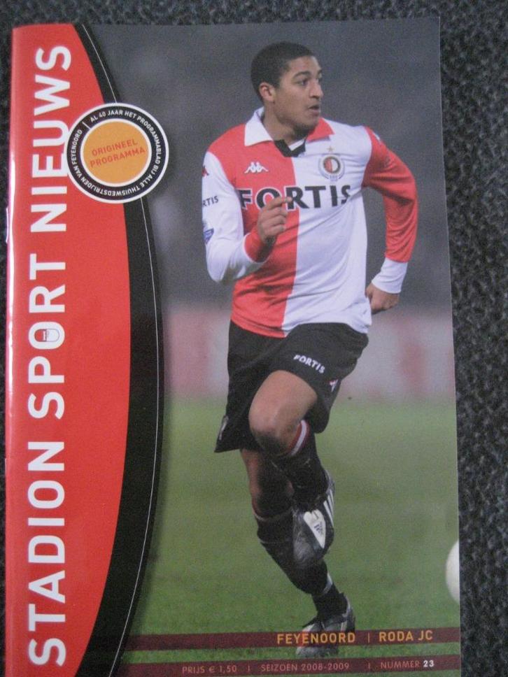 Programmaboekje Feyenoord - Roda JC 10-5-2009, Verzamelen, Sportartikelen en Voetbal, Nieuw, Boek of Tijdschrift, Feyenoord, Ophalen of Verzenden