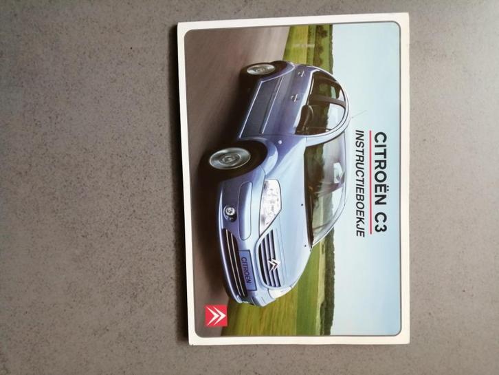 Gebruikershandleiding CITROEN C3   2002/2009, Auto diversen, Handleidingen en Instructieboekjes, Ophalen of Verzenden