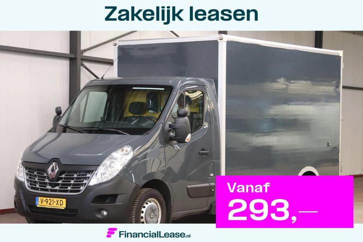 Renault Master 170PK AUTOMAAT LOWLINER VERKOOPWAGEN FOODTRUC, Auto's, Bestelauto's, Bedrijf, Lease, Financial lease, 4x4, ABS