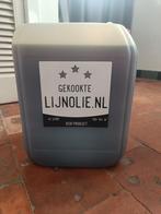 Gekookte lijnolie 10L, Doe-het-zelf en Verbouw, Verf, Beits en Lak, 10 tot 15 liter, Ophalen of Verzenden, Nieuw, Wit