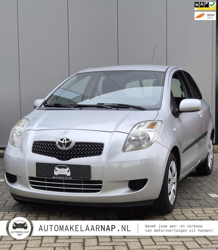 Toyota Yaris 1.3 VVTi Sol MMT / Airco / Org NL / 1 jaar APK, Auto's, Toyota, Bedrijf, Te koop, Yaris, ABS, Airbags, Airconditioning
