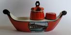Vintage peper en zout stel Scheepje Hoogeveen, Antiek en Kunst, Ophalen of Verzenden