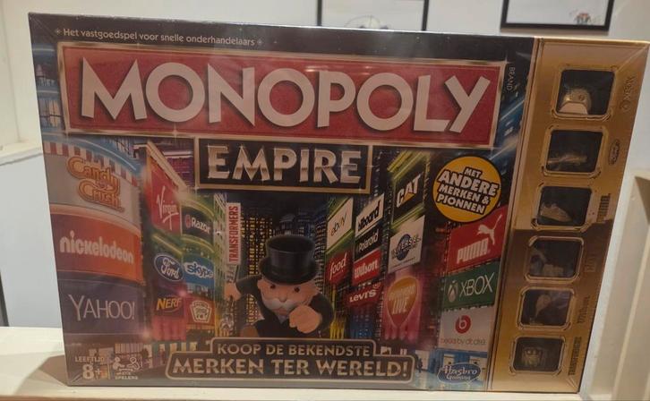 Monopoly Empire Bordspel, Hobby en Vrije tijd, Gezelschapsspellen | Bordspellen, Zo goed als nieuw, Drie of vier spelers, Reisspel