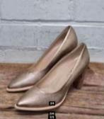 JHAY - Roségouden leren pumps maat 37.5 - Nieuw €105, Nieuw, Ophalen of Verzenden, X, Pumps