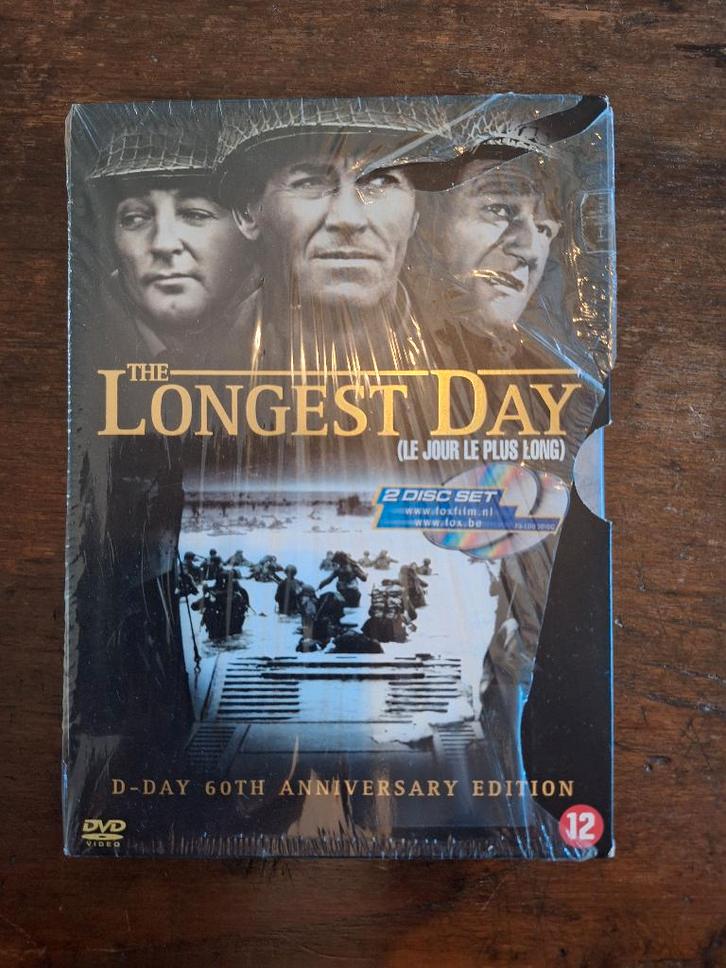 The Longest Day 2-Disc Special Edition (zwart/wit), Cd's en Dvd's, Dvd's | Klassiekers, Zo goed als nieuw, Actie en Avontuur, 1940 tot 1960