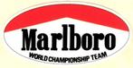 Marlboro World Championship Team sticker #8, Verzenden, Nieuw, Overige typen