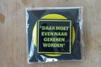 pin Niels Kooyman (Efteling) "daar moet even naar", Ophalen of Verzenden, Nieuw, Button of Speldje