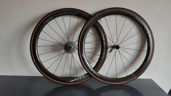 Miche Carbon RC38 Wielset velgrem, Fietsen en Brommers, Fietsonderdelen, Gebruikt, Racefiets, Wiel, Ophalen of Verzenden