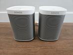Sonos Play 1 stereopaar/surround speaker set, Ophalen of Verzenden, Zo goed als nieuw, Sonos, 120 watt of meer