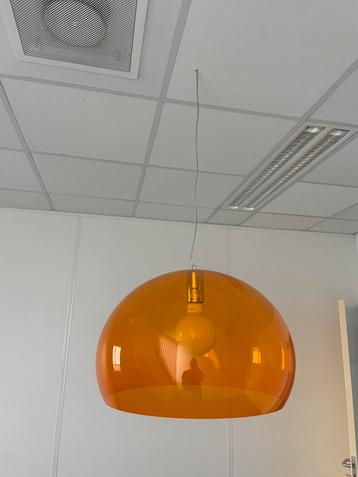 3x oranje Hanglamp Kartell design ferruccio laviani fl/y led beschikbaar voor biedingen