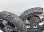 Velgen met banden Kymco Agility 16+, Gebruikt, 16+, Kymco, Kymco