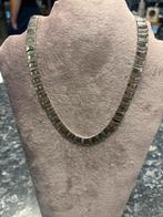 Mid centruntry zilveren ketting, Ophalen of Verzenden, Zo goed als nieuw, Zilver, Zilver