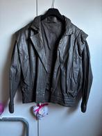 Leren jas, Ophalen of Verzenden, Zo goed als nieuw, Maat 42/44 (L), Zwart