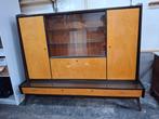 Fantastische Midcentury,  jaren 50, vintage highboard, Ophalen, 50 tot 75 cm, 150 tot 200 cm, Met deur(en)