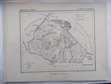 12 / Gemeente Brunsum Brunssum Limburg Litho door J. Kuyper beschikbaar voor biedingen