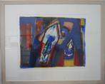 Geert Vrijdag - monotype - uniek / eenmalige afdruk, Antiek en Kunst, Kunst | Litho's en Zeefdrukken, Ophalen of Verzenden