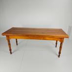 20e eeuw franse kersenhouten uitschuifbare eettafel, Ophalen