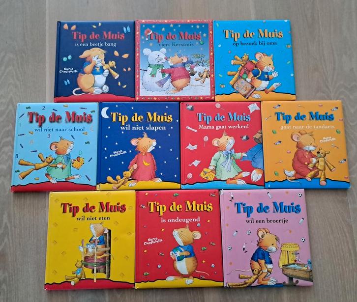 Tip de Muis Boeken Collectie 10 stuks!, Boeken, Kinderboeken | Jeugd | onder 10 jaar, Gelezen, Fictie algemeen, Ophalen of Verzenden