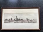 Ets  : molens van Kinderdijk, Antiek en Kunst, Ophalen