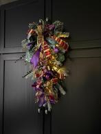 Deurkrans deurhanger Kerst lint met verlichting NIEUW, Diversen, Kerst, Ophalen, Zo goed als nieuw