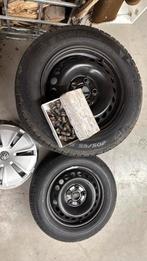 Stalen velgen met banden, transporter t6, Bestelwagen, 16 inch, Banden en Velgen, Ophalen of Verzenden