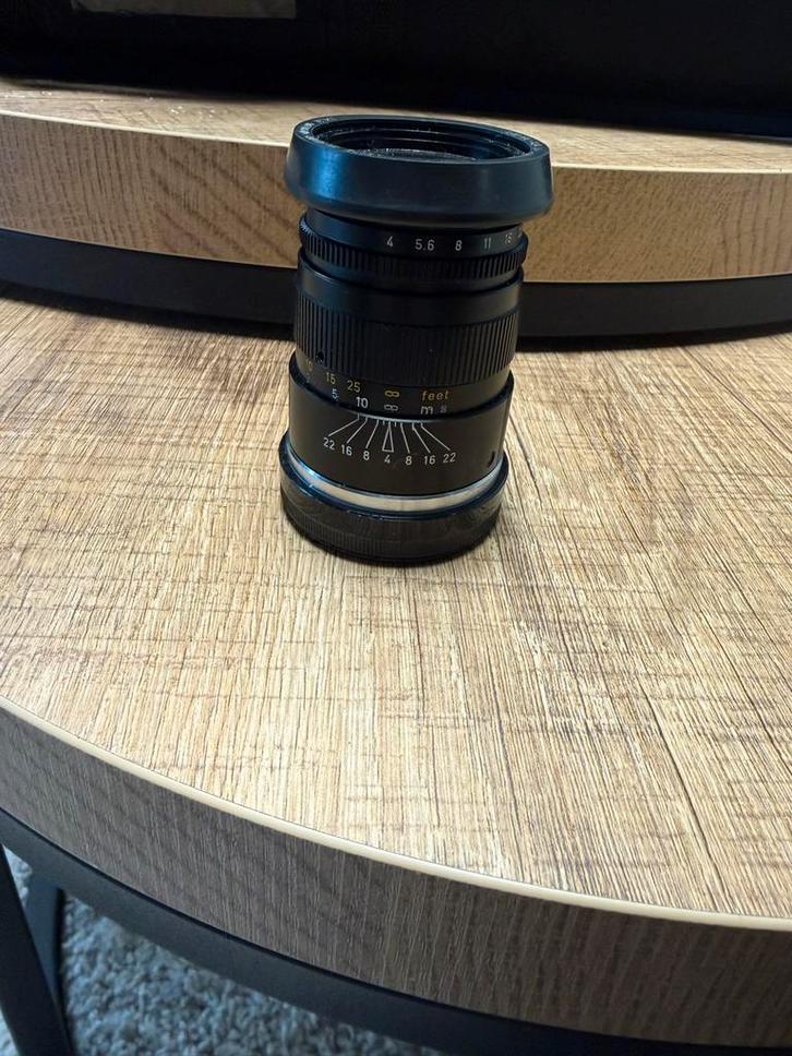 Leica 90mm F/4 Elmar-C Lens, Audio, Tv en Foto, Fotografie | Lenzen en Objectieven, Gebruikt, Telelens, Ophalen of Verzenden