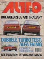 Autovisie 17 1986 : Alfa Romeo 75 1.8 Turbo - MG Montego, Gelezen, Autovisie, Ophalen of Verzenden, Algemeen