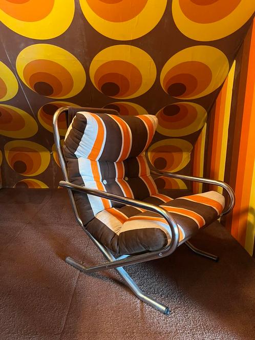 Fantastische retro fauteuil, Huis en Inrichting, Fauteuils, Gebruikt, Ophalen of Verzenden