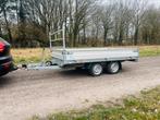 Hapert plateau aanhanger 2700 kg 3,05 x 1,85, Auto diversen, Aanhangers en Bagagewagens, Ophalen, Gebruikt