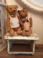 Oud Frans krukje / vensterbank krukje. bankje, Ophalen of Verzenden, Gebruikt, Hout