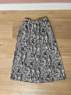 Z.g.a.n. Midi rok met zebraprint van Guts & Gusto, maat XS, Kleding | Dames, Rokken, Guts & Gusto, Zwart, Ophalen of Verzenden
