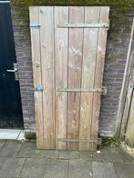 Te koop poortdeur, Tuin en Terras, Ophalen of Verzenden, 150 tot 200 cm, Hout, 200 cm of meer
